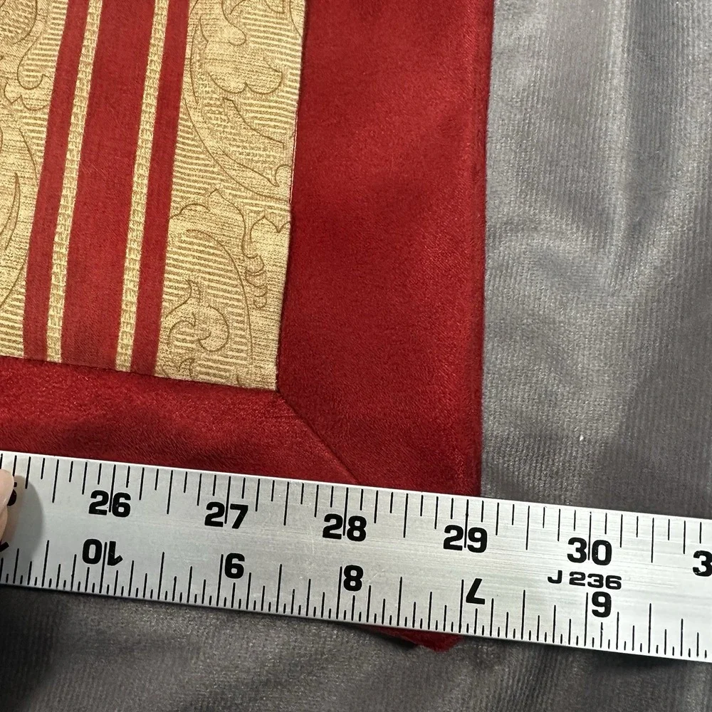 Ralph Lauren Jardinere Bertrand Stripe Custom Shams 21x25.5 Standard‎ Size